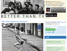 Tablet Screenshot of betterthantv.co.uk
